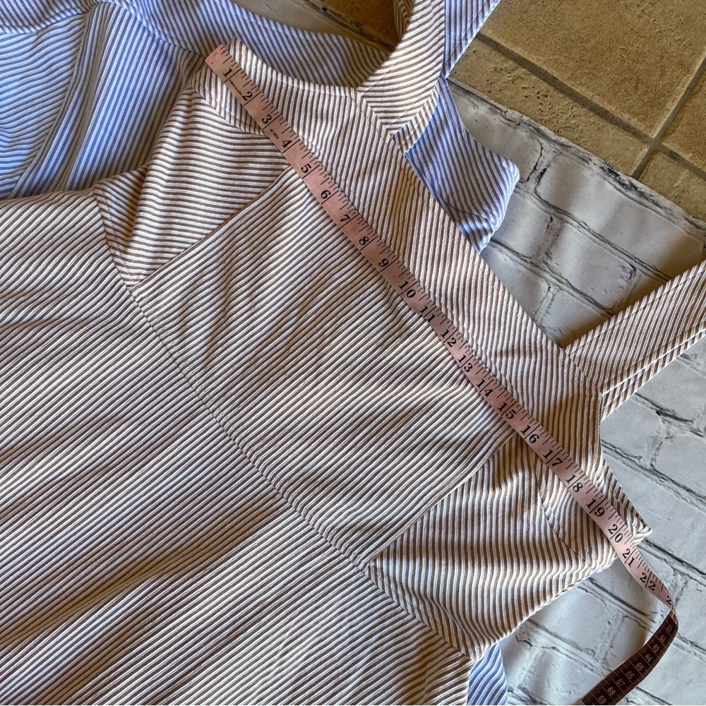 Yacht Club Isaac Mizrahi Live QVC Lot of 2 Dresses Seersucker Midi XLPetite $220 - Picture 10 of 14